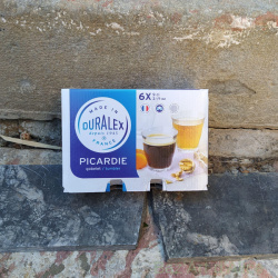 6 gobelets Picardie Duralex 9cl