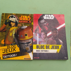 Bloc Jeux Star Wars au choix